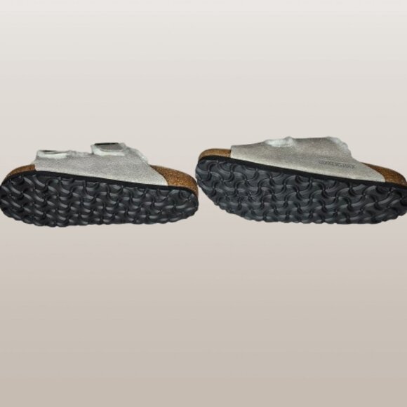 Birkenstock Women's Arizona Shearling Sandals Size 36 / 5 Narrow - Picture 5 of 6